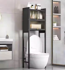 Estante de Baño Multifuncional de Bambú de 3 Niveles, Moderno y Sostenible, para Inodoro, <span class=keywords><strong>Lavadora</strong></span> y Almacenamiento - Product Image 1