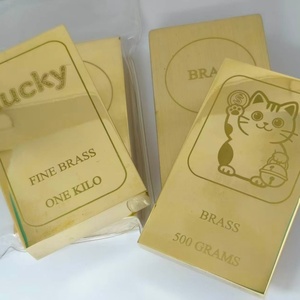 Barra de Latón Brillante de 500G, Nuevo Precio, Fabricación China, Pulido Espejo, Patrones Personalizables, Lingote de Latón - Product Image 5