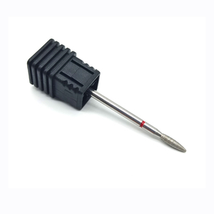 2.3mm Flame Diamond Nail Drill Bit 3/32 Inch Rotary Cuticle Burr for Manicure Electric Drill - Product Image 1