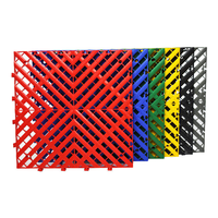 Dalles de sol emboîtables en WPC pour garage/entrepôt extérieur, design moderne, antidérapantes, imperméables, écologiques, pour lavage de voitures, salle de sport, 6-8 tonnes, 5
