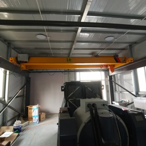 Pont roulant à double poutre de <span class=keywords><strong>50</strong></span> <span class=keywords><strong>tonnes</strong></span> à usage intensif avec cabine de commande pour le transport de marchandises dans les usines sidérurgiques - Product Image 4