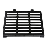 Grille de drainage en fonte ductile D400 300x500mm pour charges lourdes, couvercle de caniveau pour autoroute, vente directe usine