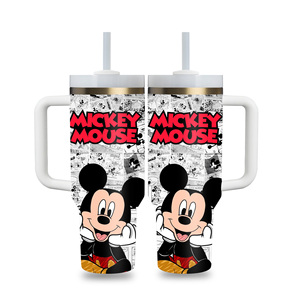 Ensemble cadeau de tasses isothermes avec logo personnalisé Dessnney, gobelet de 40 oz, motif souris de dessin animé, joyeuse fête des mères, <span class=keywords><strong>tasse</strong></span> à double paroi anti-fuite sous vide - Product Image 5