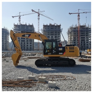 Excavatrice lourde d'occasion Cat330D2L pour travaux en carrière, conforme à la norme Tier 4 et économique avec 1 an de service après-vente - Product Image 1