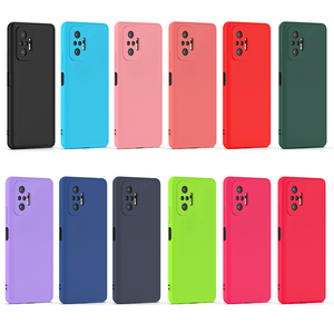 Étui de téléphone en silicone pour Xiaomi Redmi Note 10 Pro Max 4g A1 Poco M5s <span class=keywords><strong>K50</strong></span> Ultra pliable 2 étuis en tpu - Product Image 1