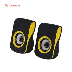 ลำโพงตั้งโต๊ะขนาดเล็ก Comcn ระบบเสียงสเตอริโอ 2.0 แชนแนล สำหรับคอมพิวเตอร์ - Product Image 2