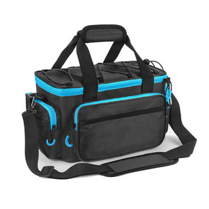 Large Waterproof Fishing Tackle Bags Freshwater Saltwater Tackle Storage Bags Travel Fishing Organizer