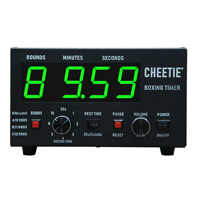 Boxing Professional Gym Clock CHEETIE Manufacturer Supply Classic Digital Fitness for Martial Arts School