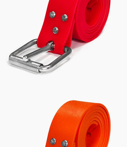 Ceinture de plongée en silicone antidérapante pour plongeurs avec boucle en acier 316 et vis de haute qualité - Product Image 4