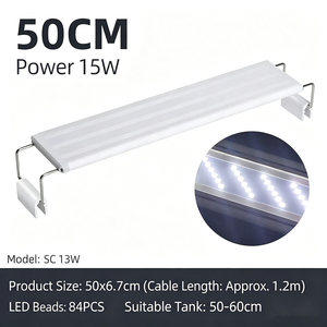 ไฟ LED ประหยัดพลังงานสำหรับตู้ปลา - โคมไฟหนีบสำหรับเต่าอาบแดด - Product Image 5