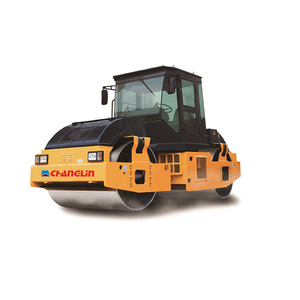 Rouleau vibratoire à double tambour haute efficacité de 10 tonnes avec 2 vitesses et grande force d'excitation - Product Image 1