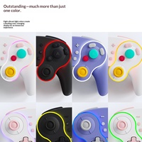 Manette de jeu sans fil pour console de jeu Android/PC/iOS/Switch avec station de charge et boutons mécaniques