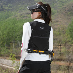 Chaleco de Running Multifuncional Ligero de Nailon, Mochila Portátil para Maratón, Ciclismo, Montañismo, con Bolsillos e Hidratación - Product Image 5