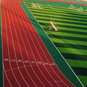 Meisen césped artificial bicolor verde <span class=keywords><strong>PE</strong></span> 40mm 50mm para fútbol al aire libre fútbol campo de fútbol sala Parque Jardín escuela patio césped - Product Image 3