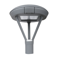 Linterna de parque LED OEM de alta calidad 140lm/W luz uniforme IP66 Luz de jardín LED con recubrimiento de polvo de aluminio