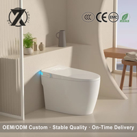 Nouvelle conception de toilette intelligente, économie d'eau, ensemble de toilettes WC, salle de bain, toilettes automatiques à nettoyage automatique, toilettes intelligentes en céramique avec bidet