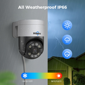 Hiseeu 5MP H265 có dây báo động ngoài trời màu đêm tầm nhìn nhà CCTV 16 CH 8 kênh NVR Hệ thống <span class=keywords><strong>Camera</strong></span> POE PTZ - Product Image 4