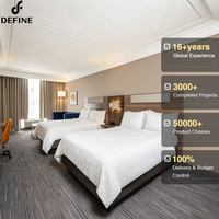 Solutions clés en main pour projets hôteliers personnalisés, mobilier d'hôtel Holiday Inn Express, mobilier complet pour chambre d'hôtel, ensembles de meubles de chambre d'hôtel