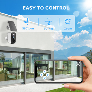 3MP 3MP HD Mini güneş kamera hareket algılama 24/7 Online IP66 su geçirmez renk gece görüş Wifi güneş kamera - Product Image 3
