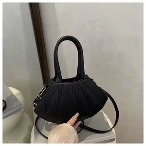 Bolso de Hombro Cruzado para Mujer, Diseño de Textura de Alta Gama, Estilo Retro Creativo, Patrón Sólido Versátil, Superventas - Product Image 3