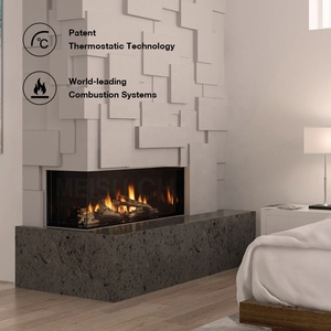 <span class=keywords><strong>Chimenea</strong></span> de Gas Decorativa MEISU.CH, <span class=keywords><strong>Prefabricada</strong></span>, Moderna, de Lujo, Independiente, con Piedras Decorativas, para Interiores - Product Image 2