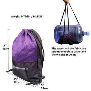 Mochila con Cordón de Fábrica BSCI, Bolsa Deportiva, Bolsa para Zapatos, Bolsa de Gimnasio, Bolsa de Embalaje con Cordón - Product Image 4