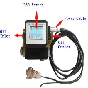 On-line Laser contatore di particelle liquide contatore di particelle macchina per olio ISO 4406 NAS 1638