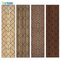 Panneaux acoustiques insonorisants en fibre de polyester, design moderne, réduction du bruit de 80 %, décoration DIY pour salon