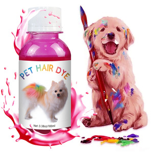 Colorant coloré en fourrure pour animaux <span class=keywords><strong>de</strong></span> compagnie pour chiens et chats Application <span class=keywords><strong>facile</strong></span> Aucun dommage aux cheveux <span class=keywords><strong>de</strong></span> plus <span class=keywords><strong>de</strong></span> 12 nuances - Product Image 1