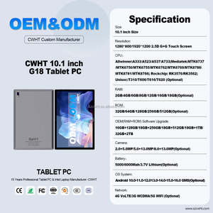 全球版 10.1 英寸全屏平板电脑 Pad 6s，6000mAh 电池，Android 16，双 SIM 卡网络，18GB+512GB，适合娱乐 - Product Image 3