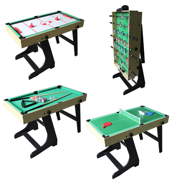 Wholesale 4 in 1 Multi Game Table Pingpong Table Soccer Tables Board Game for Indoor