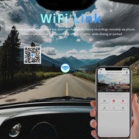 Kamera Mobil 4 Saluran Baru 3 Inci Dash Cam 2.5k Depan dan Belakang 1080p dengan WiFi Monitor Parkir 24 Jam Kotak Hitam Mobil
