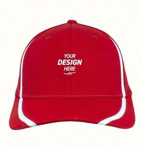 Casquette de baseball unisexe 6 panneaux pour l'extérieur, logo brodé personnalisé, en coton, motif lettres tendance, visière incurvée, toutes saisons - Product Image 2