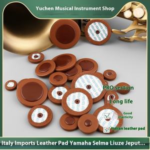 Coussin en cuir pour saxophone italien Pro Tenor Selma Yanagisawa Alto pour accessoires musicaux - Product Image 3