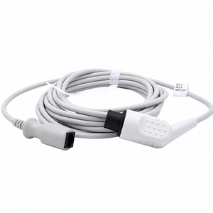 Câble adaptateur IBP Spacelabs 6 broches compatible avec le transducteur Abbott <span class=keywords><strong>Medex</strong></span> pour moniteur de pression artérielle invasif OEM - Product Image 3