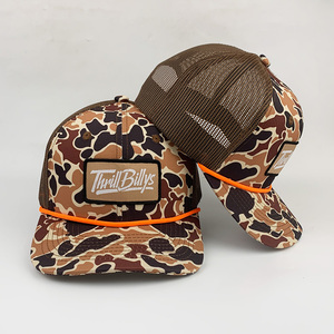 <strong>Camo</strong> Richardson 112 Trucker Hats Custom Embroidery Leather Woven Patch Dad Sports Fitted <strong>Cap</strong> - Product Image 4