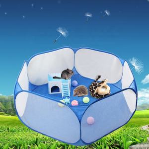 Venta al por mayor Fabricantes Oxford Plegable Conejo Jaula para hámster Alambre de acero Nido para mascotas Nido para perros y gatos resistente a los arañazos para entrega - Product Image 2