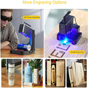 Grabador láser <span class=keywords><strong>LaserPecker</strong></span> <span class=keywords><strong>L2</strong></span> 5W hasta 600 mm/s Máquina de grabado de alta velocidad Máquina de grabado láser portátil DIY - Product Image 2