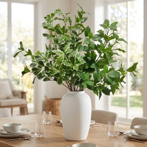 Plantes de fougère artificielles réalistes, fabriquées à la main; buisson de verdure synthétique en plastique pour - Product Image 1