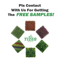 Tianfrozen — décoration murale en fausse herbe UV, clôture verticale et suspendue artificielle de couleur verte, Jungle, décoration pour la maison