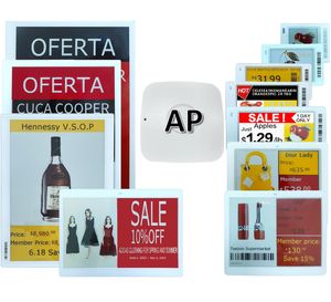 1.54 "Affichage graphique complet du contrôleur d'encre électronique OEM/ODM Taille personnalisée Usine Étiquette électronique d'étagère (ESL) Étiquette de prix numérique IP65 - Product Image 2