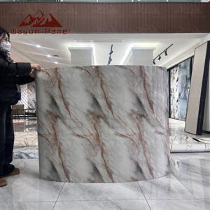 Panel de Pared de Espuma con Textura de Piedra Realista Wayon, 2.5mm, Autoadhesivo, Patrón de Mármol, Rollo Fácil de Limpiar, Revestimiento de Pared - Product Image 2