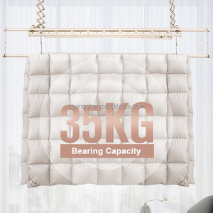 Stendibiancheria Intelligente con Sistema di Sollevamento Automatico, Controllo Vocale, Invisibile, Montaggio <span class=keywords><strong>a</strong></span> Parete o <span class=keywords><strong>Soffitto</strong></span> - Product Image 6