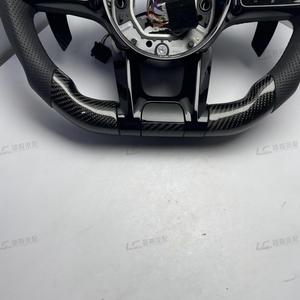 Volant sport en cuir et fibre de carbone neuf, <span class=keywords><strong>prix</strong></span> usine, compatible avec Benz pour W204 W205 W167 W213 W222 W207 - Product Image 3