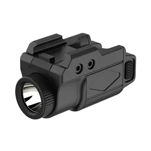 Chiến thuật nhỏ gọn 700 lumen đường sắt gắn đèn pin có thể điều chỉnh ánh sáng nhỏ chế độ nhấp nháy đường sắt gắn phạm vi phụ kiện - Product Image 1