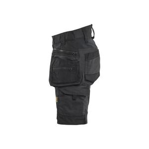 BLAKLADER - 717511499999C36 Women's craftsman <b>shorts</b> in two-way stretch Black/Black - EAN 7330509957813 WORK <b>TROUSERS</b> - Product Image 4