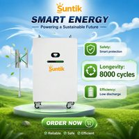 Batterie solaire LiFePO4 51,2 V 600 Ah 30 kWh pour stockage d'énergie résidentiel, système d'alimentation solaire au lithium pour la maison, alimentation de secours hors réseau