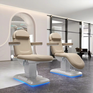 Mesa de Masaje Facial Eléctrica Más Vendida, Cama de Tratamiento Cosmético para Pestañas, Cama de Masaje Reclinable para Salón de Belleza - Product Image 4