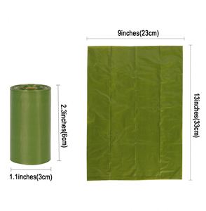 Customize logo Disposable Pet Eco Friendly <b>Compostable</b> Trash Garbage Pet Dog Waste Poop <b>Bag</b> - Product Image 2