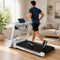 Caminadora Eléctrica Plegable de Alta Calidad para el Hogar, Equipo de Gimnasio Motorizado para Ejercicio, Máquina para Correr de Primera Calidad
